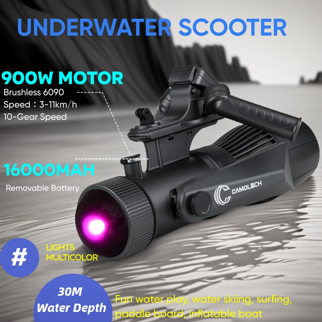 Camolech 900W Unterwasser-Scooter