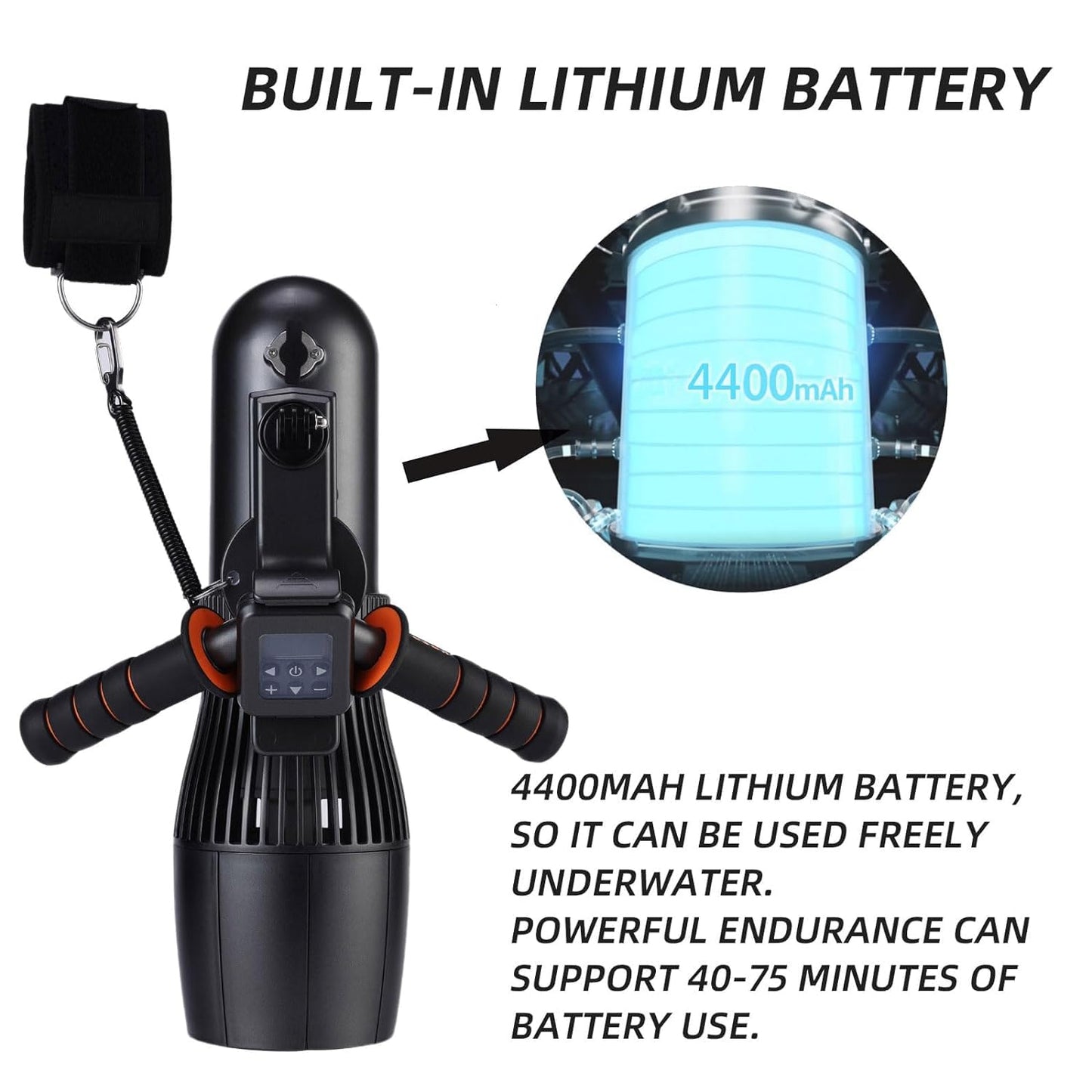 Elektrischer Unterwasser-Scooter mit 500W