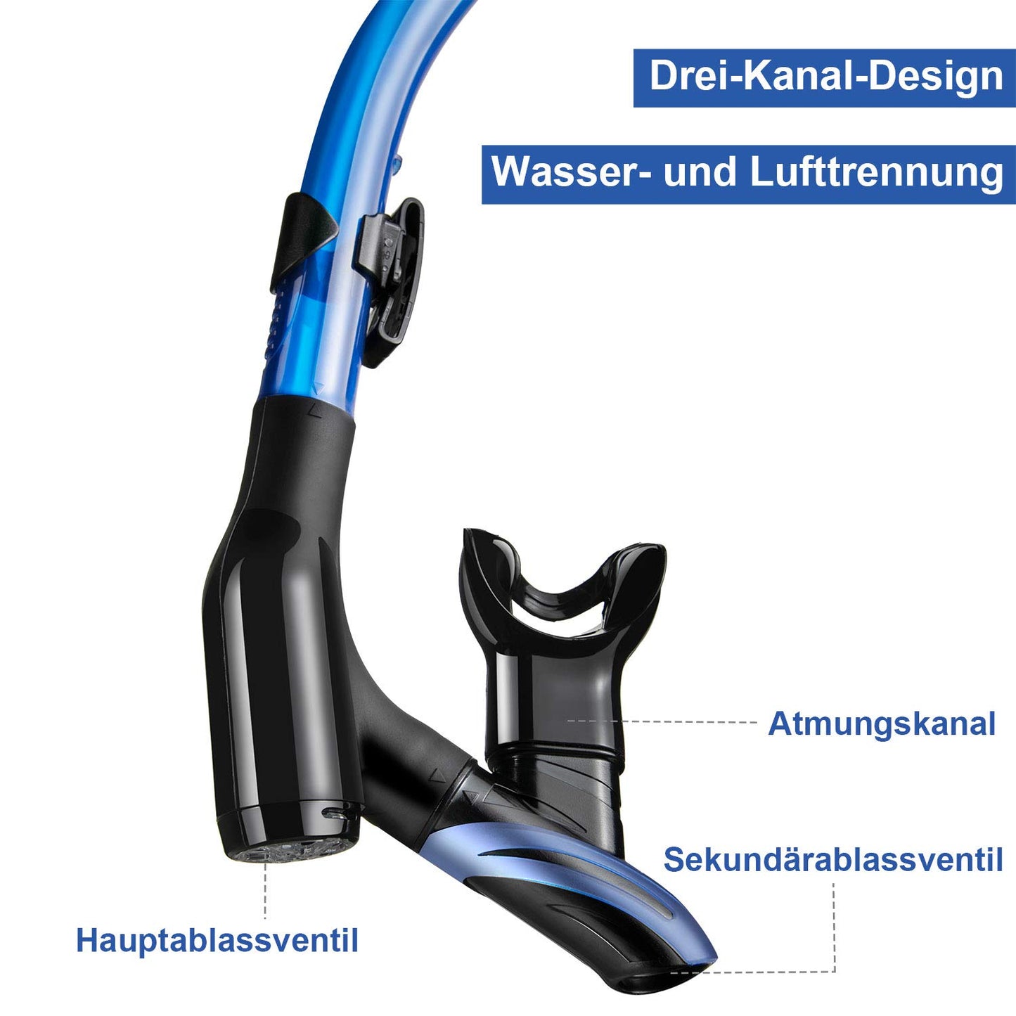 Dorlle Schnorchelset mit Taucherbrille