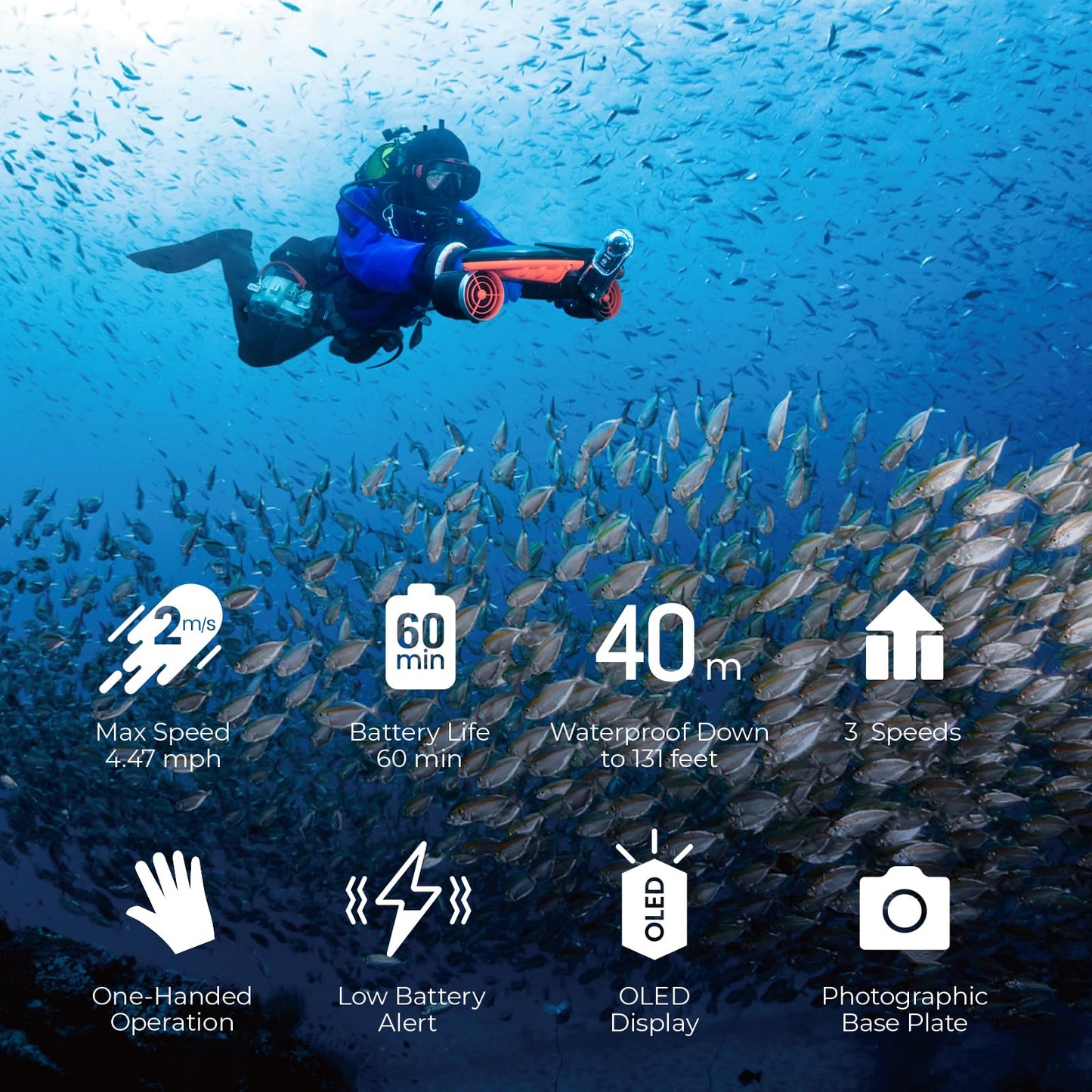 Sublue Navbow Plus Professioneller Unterwasser-Scooter