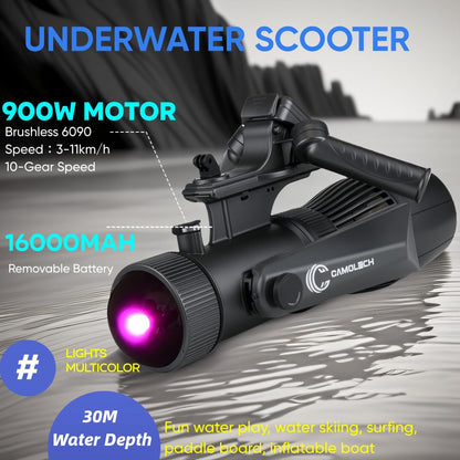 Camolech 900W Unterwasser-Scooter