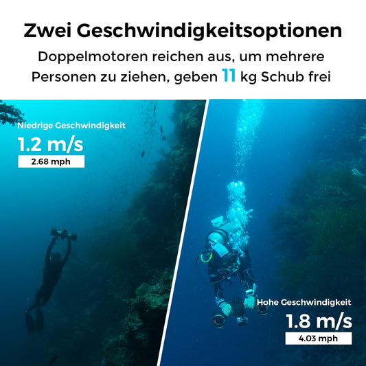 Mix Pro Dual Motor Unterwasser-Scooter